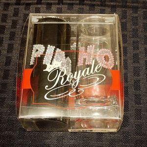 Royale Pimp and Ho Shot Glass Set NWT in Box.